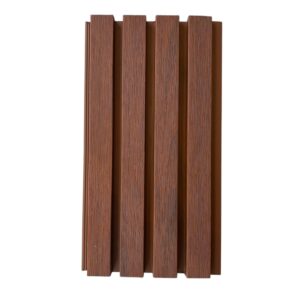 Paneles De Pvc Exterior – Color MIEL OSCURO