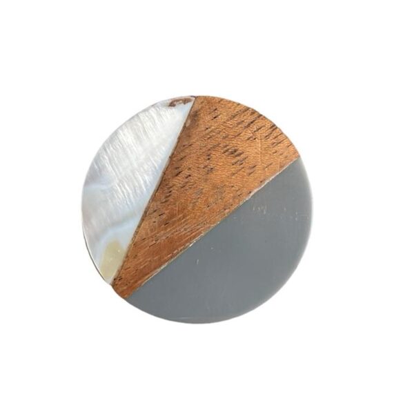 Tiradores Modelo -IRREGULAR ROUND CIRCLE C9-19 Proyección 2.5cm Diámetro 3.7cm Tornillo 3-3.5cm
