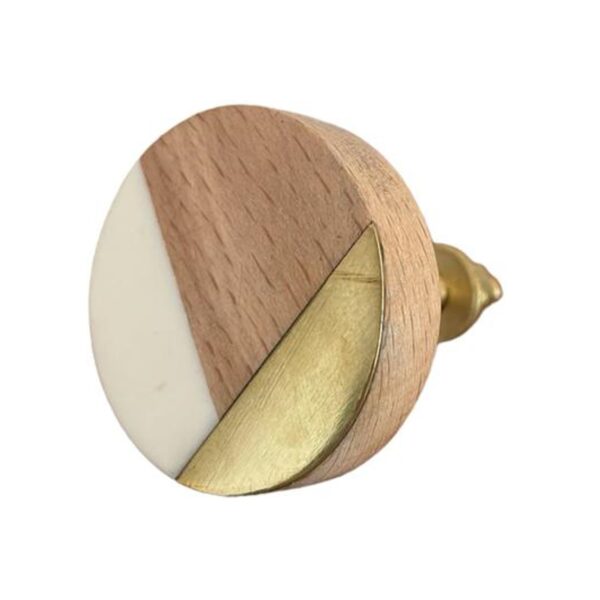 Tiradores Modelo -IRREGULAR ROUND GOLD C10-21