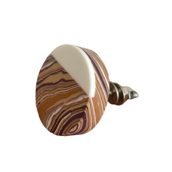 Tiradores Modelo -ROUND MILKY COFFE C2-02