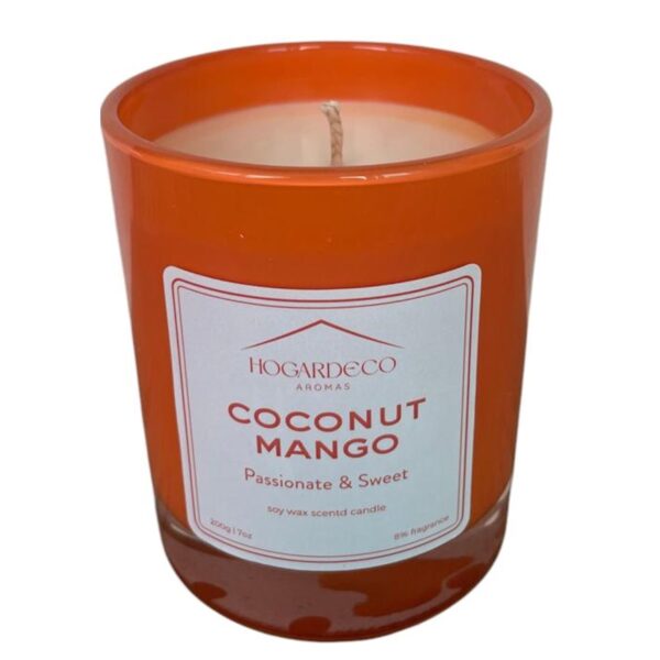 Velas Aromáticas COCONUT MANGO