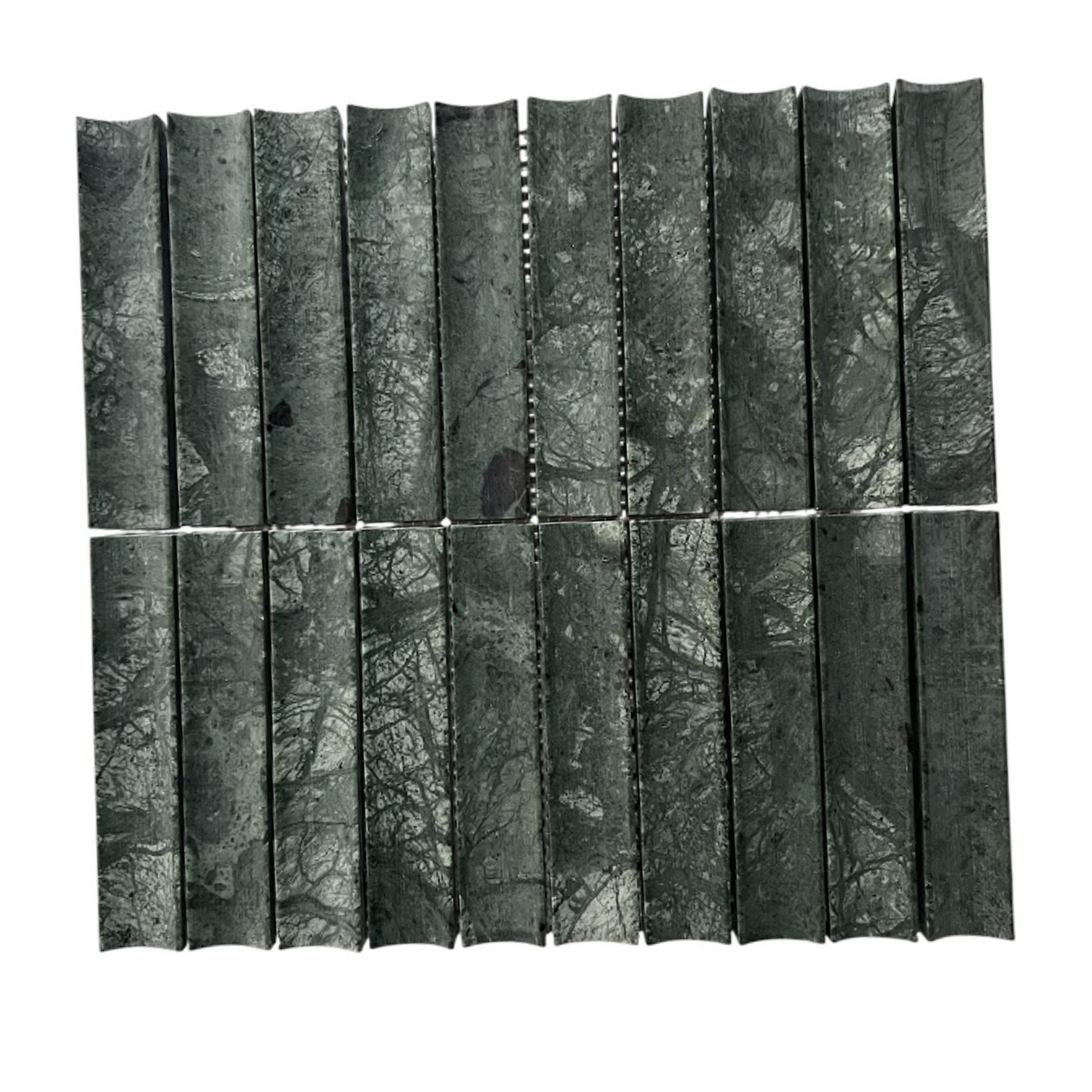 Mosaico de Mármol Verde – Modelo M06-1