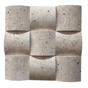 🪨 Mosaico de Piedra Natural M02 – Curvas que Enamoran