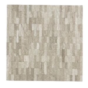 Mosaico de Piedra Crema Natural M014 – 30 x 30 cm