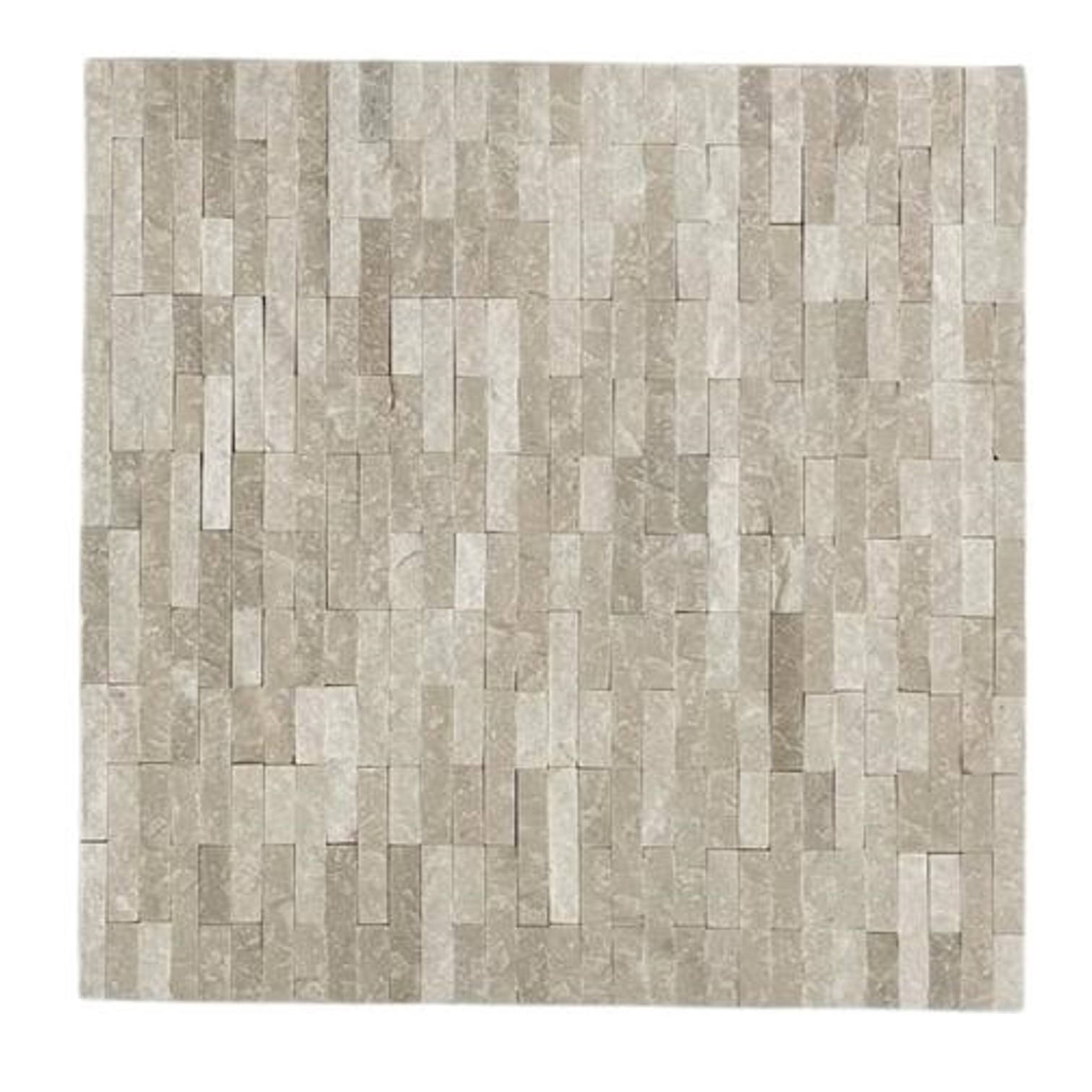 Mosaico de Piedra Crema Natural M014 – 30 x 30 cm