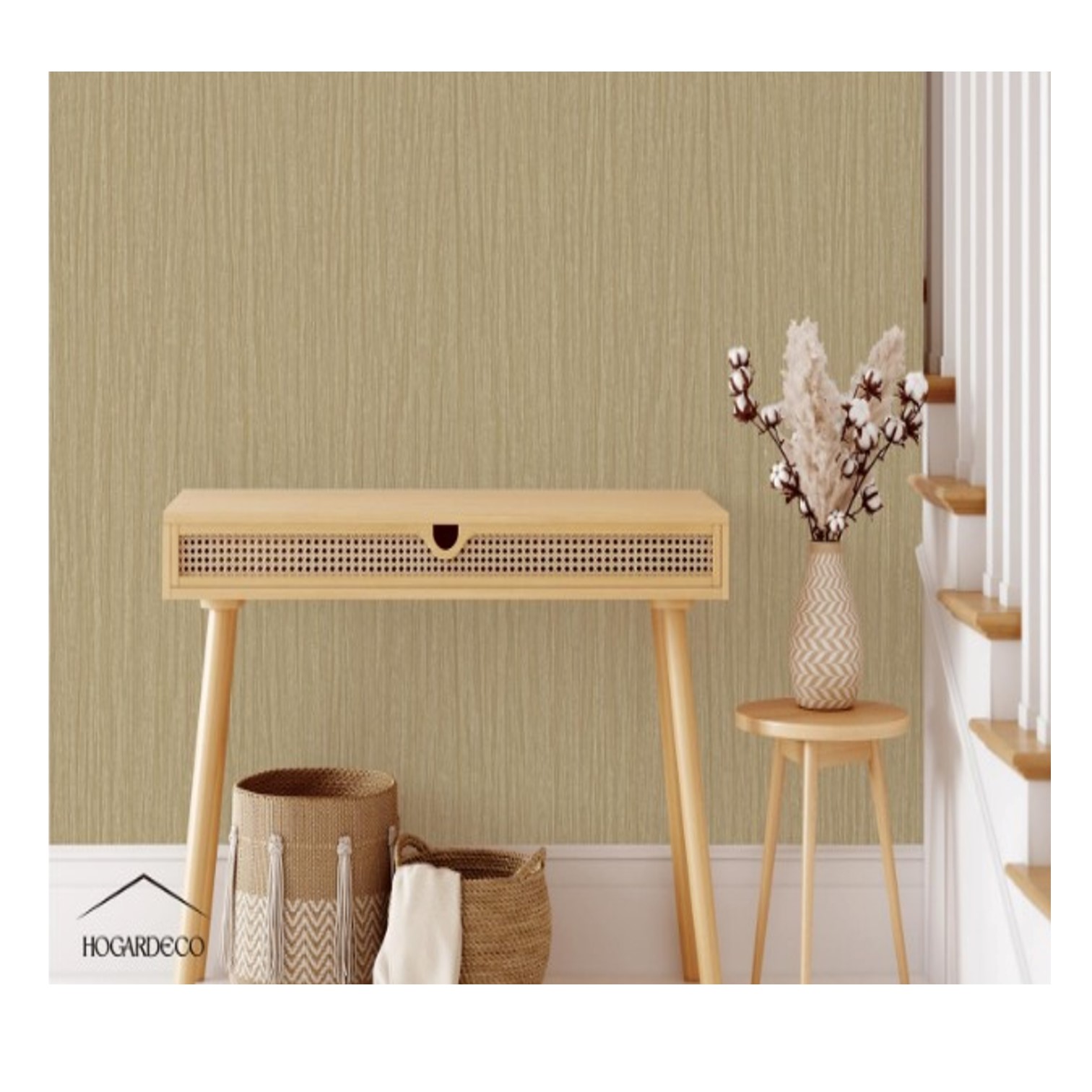 Papel Tapiz Textil Modelo - TT1010