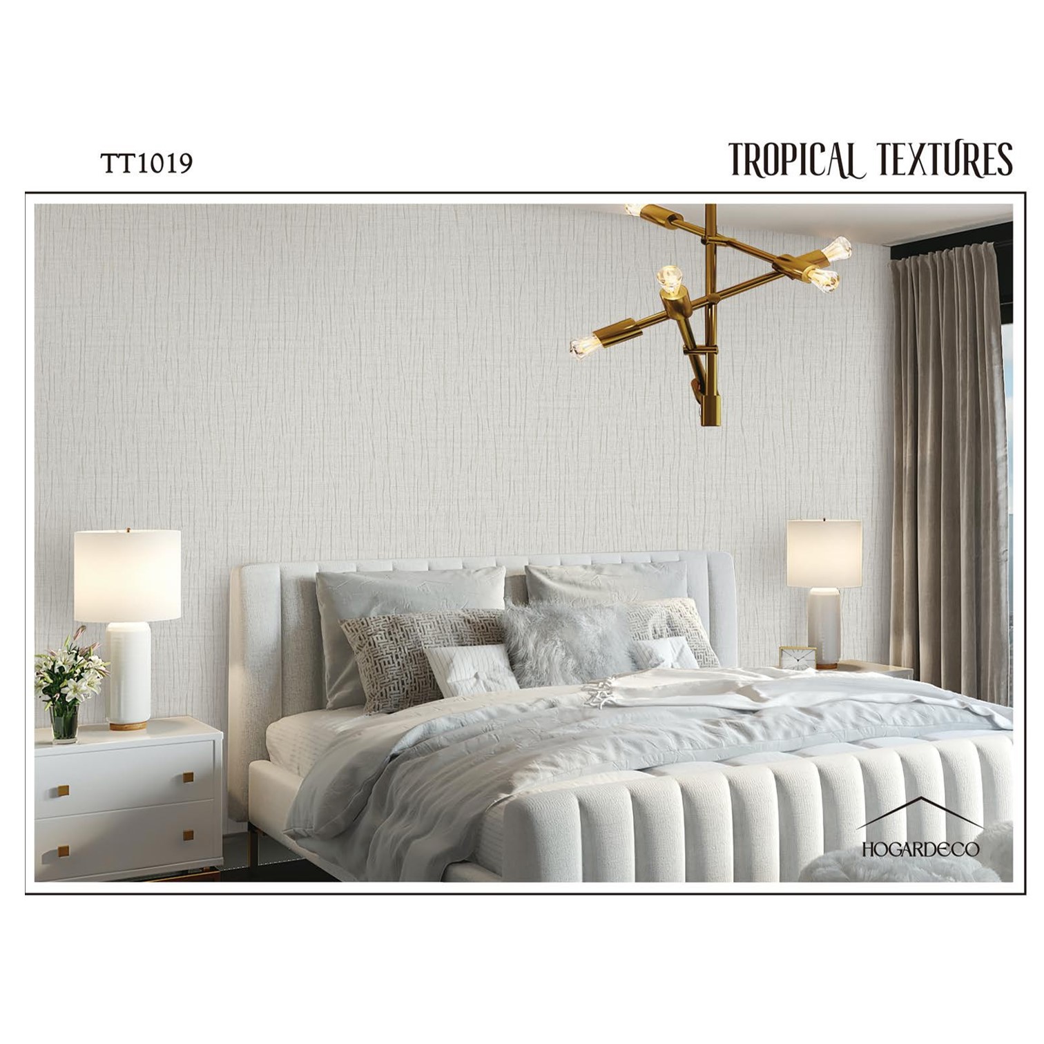 Papel Tapiz Textil Modelo - TT1019