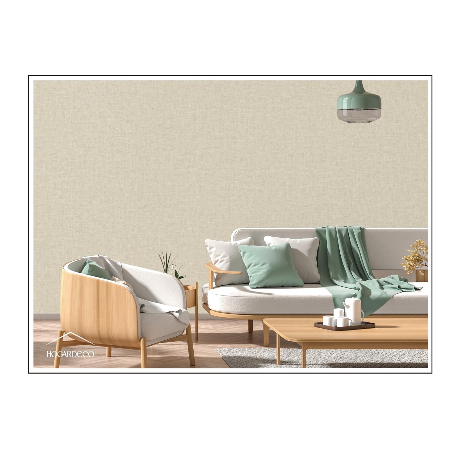 Papel Tapiz Textil Modelo - TT1018