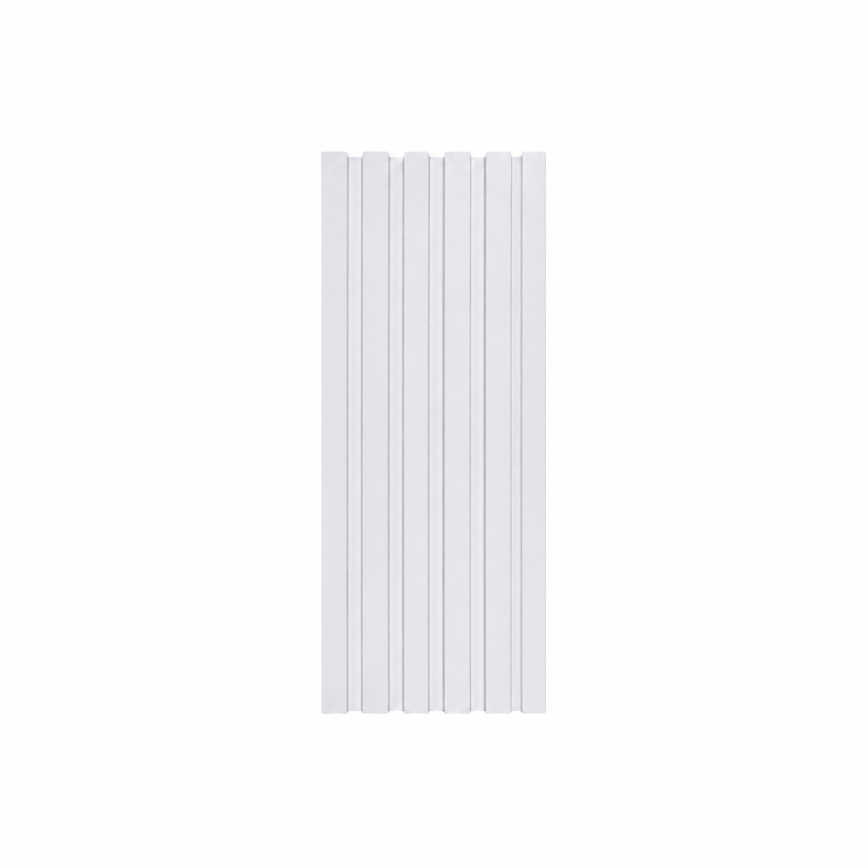 Paneles De PVC Interior – Color Blanco Pintable